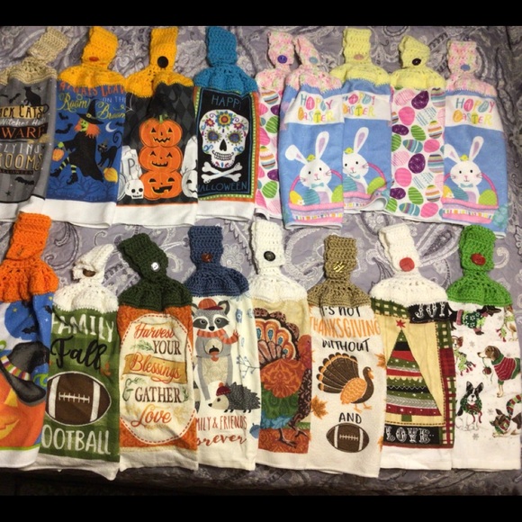 Hand crocheted any design several to choose from - Picture 2 of 4